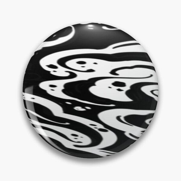 Item preview, Japanese style waves in black patterns designed and sold by 7Delamancha.