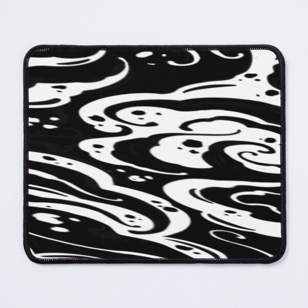 Item preview, Japanese style waves in black patterns designed and sold by 7Delamancha.