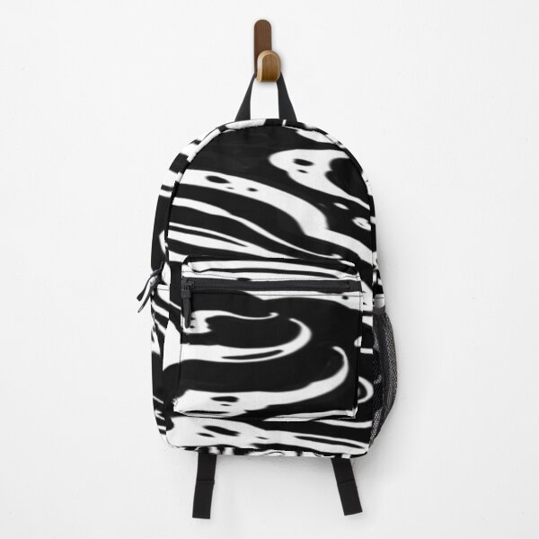 Item preview, Japanese style waves in black patterns designed and sold by 7Delamancha.