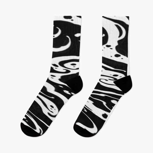 Item preview, Japanese style waves in black patterns designed and sold by 7Delamancha.