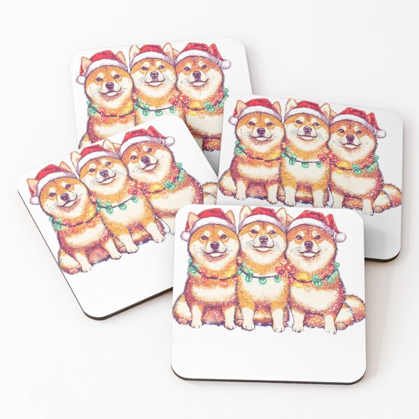 Item preview, Christmas Shiba Inu T-Shirt | Adorable and Festive Holiday Design designed and sold by tennsuicom.