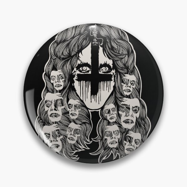 Item preview, The Exorcist Regan Pazuzu white designed and sold by LapinMagnetik.