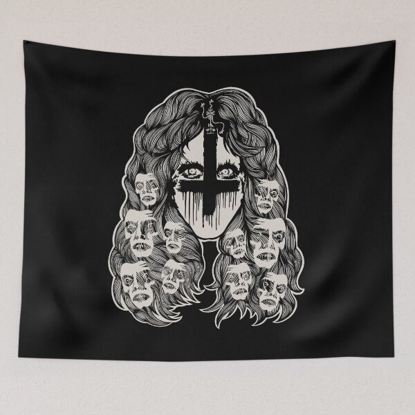 Item preview, The Exorcist Regan Pazuzu white designed and sold by LapinMagnetik.