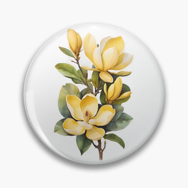 Item preview, Yellow Magnolia designed and sold by HOMETOWN86.