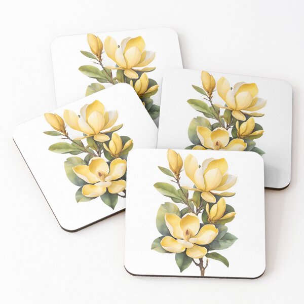 Item preview, Yellow Magnolia designed and sold by HOMETOWN86.
