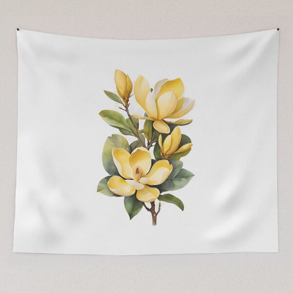 Item preview, Yellow Magnolia designed and sold by HOMETOWN86.