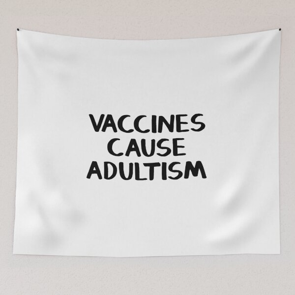 Item preview, Vaccines cause adultism designed and sold by allthetees.