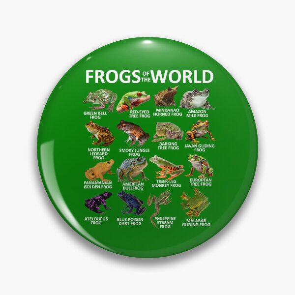 Item preview, Frogs Of The World Love Frogs Herpetology Kids Boys Frog Gear designed and sold by DynamicDesign.