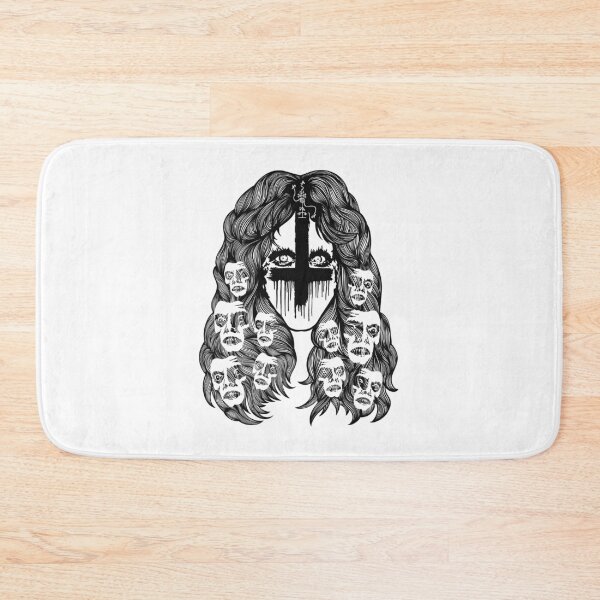 Item preview, The Exorcist Regan Pazuzu black designed and sold by LapinMagnetik.