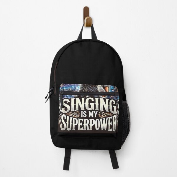 Item preview, Singing is My Superpower: A Bold Anthem designed and sold by MySheetMusicArt.