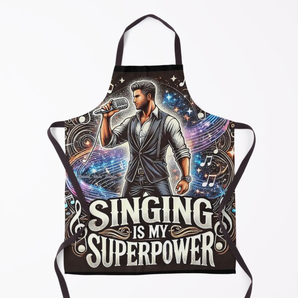 Item preview, Singing is My Superpower: A Bold Anthem designed and sold by MySheetMusicArt.