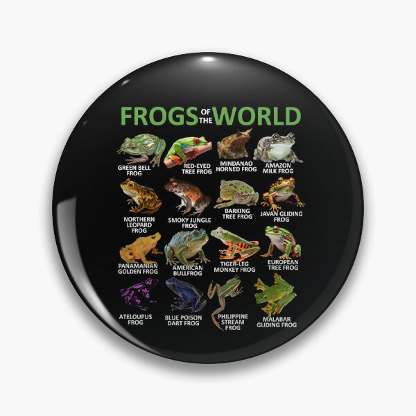 Item preview, Frogs Of The World Love Frogs Herpetology Kids Boys Frog Gear designed and sold by DynamicDesign.