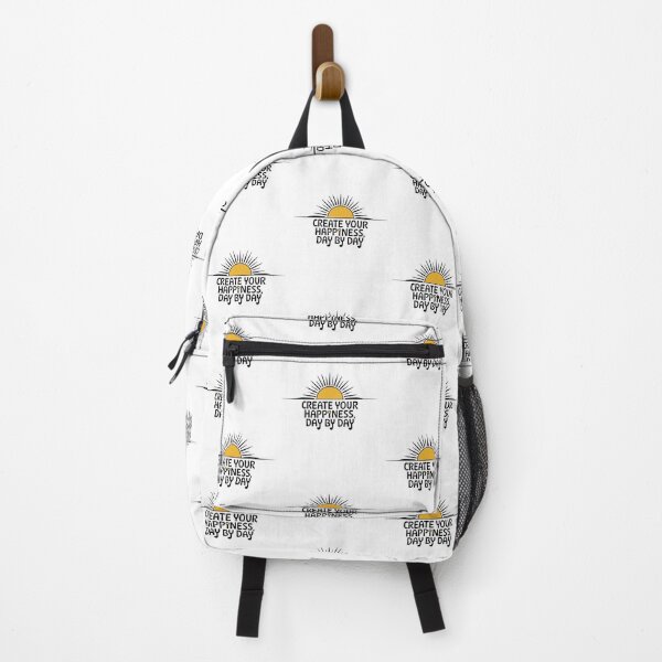 Item preview, Create Your Happiness Daily: Inspiring Sun and Motivational Illustration designed and sold by ObjCrea123.