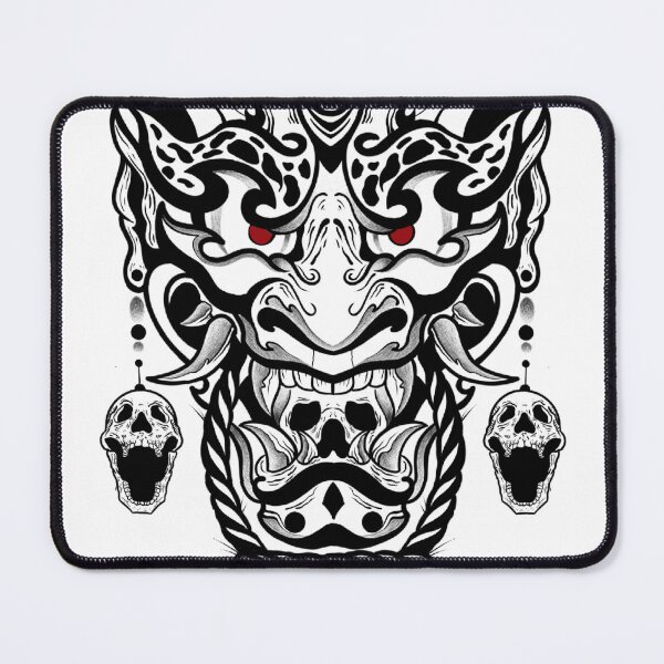 Item preview, Japanese style hannya oni mask designed and sold by 7Delamancha.
