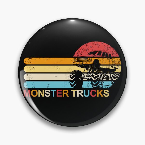 Item preview, Monster Trucks Retro Sunset Kids Boys Monster Truck Gear designed and sold by DynamicDesign.