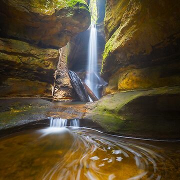 Artwork thumbnail, Centennial Glen Grotto, Blackheath, Blue Mountains, New South Wales, Australia by Michael Boniwell