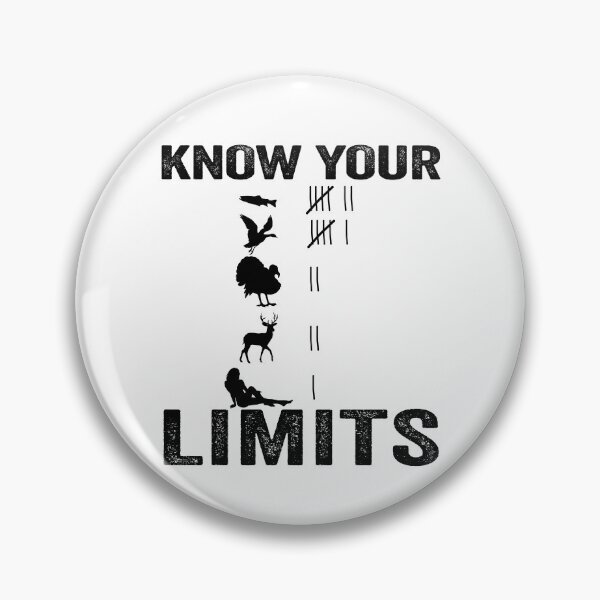 Item preview, Know Your Limits Funny Fishing Hunter Men's Hunting Gear designed and sold by DynamicDesign.