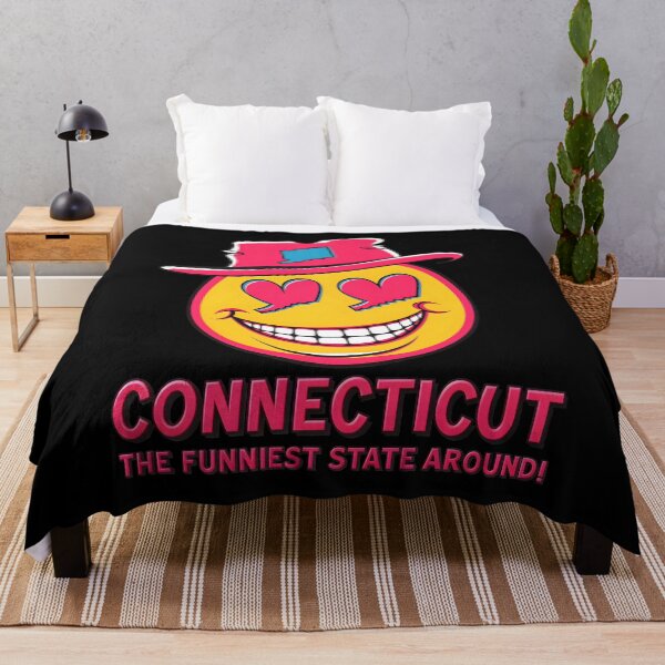Item preview, Connecticut The Funniest State Around Funny Quote designed and sold by TheArtOfPat.
