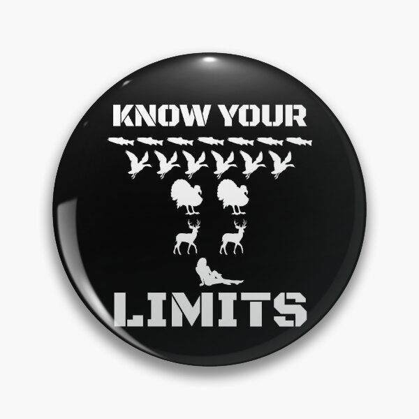 Item preview, Know Your Limits Funny Fishing Hunter Men's Hunting Gear designed and sold by DynamicDesign.