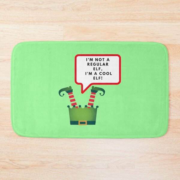 Item preview, I’m not a regular elf, I’m a cool elf, Merry Christmas, funny print designed and sold by artdragongift 15.