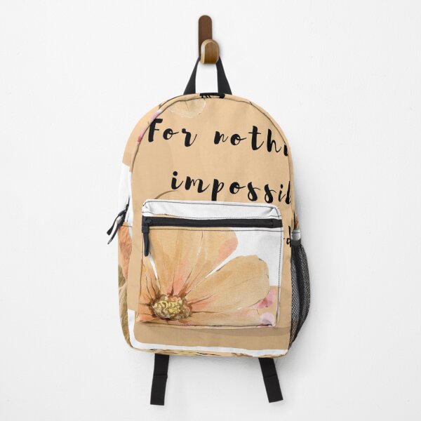 Item preview, For mothing will be impossible with God designed and sold by VieLittleCorner.