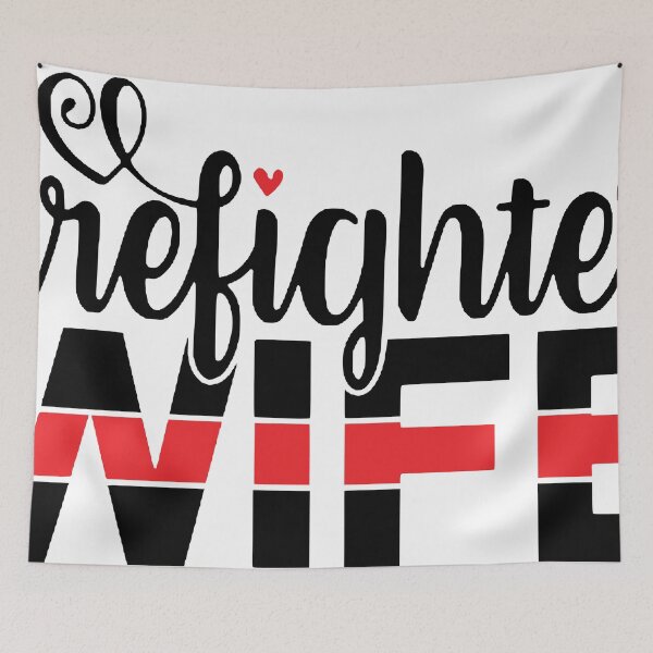 Item preview, FIREFIGHTER WIFE [11] designed and sold by Rainey Grey + Co.
