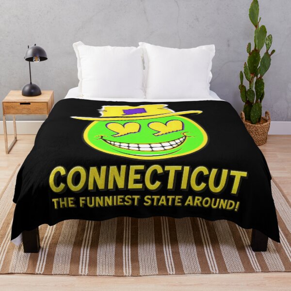 Item preview, Connecticut The Funniest State Around Funny Quote designed and sold by TheArtOfPat.