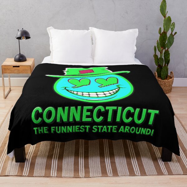 Item preview, Connecticut The Funniest State Around Funny Quote designed and sold by TheArtOfPat.