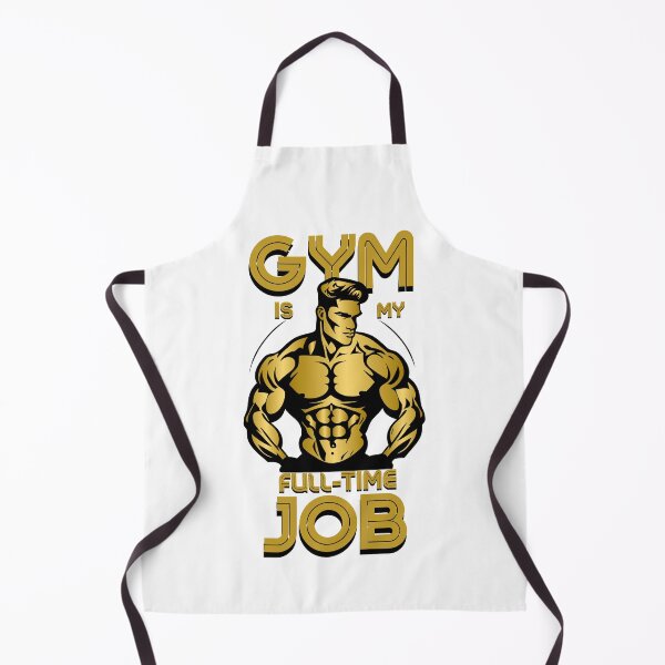 Item preview, Gym Is My Full-Time Job Fitness Design designed and sold by DesignDazzles.