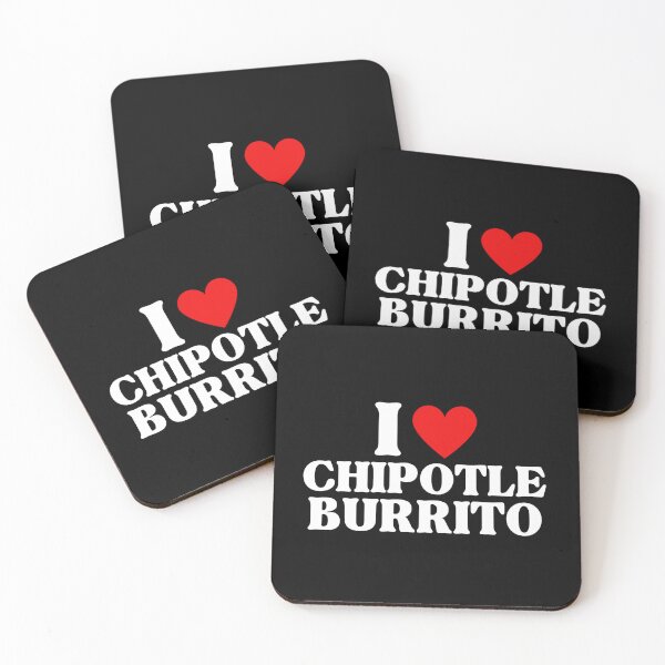 Item preview, I Love Chipotle Burrito I Love Heart Chipotle Burrito Funny Food Lover designed and sold by DesignDazzles.