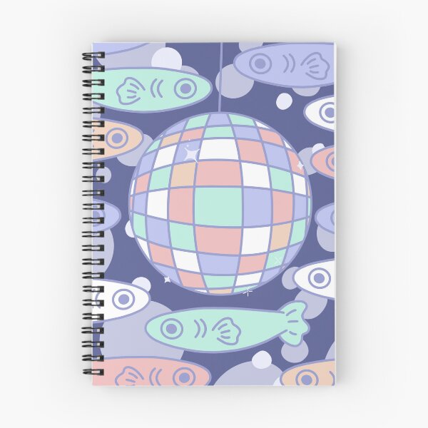 Aperçu de l'œuvre Poisson disco pastel  créée et vendue par CKillustrates.