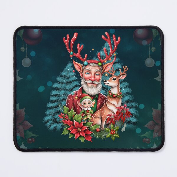 Item preview, A whimsical Christmas illustration, designed and sold by nicky2342.