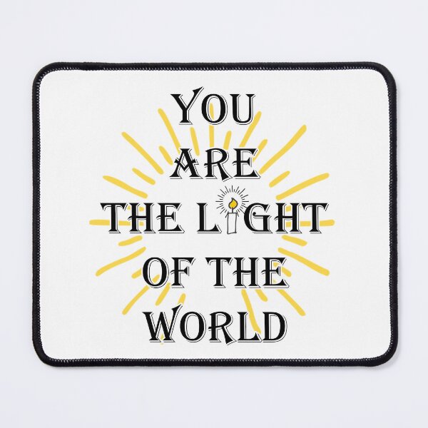 Item preview,  You are the light of the world Matthew 5:14-16 Bible Verse Christian Design designed and sold by JanderraDesigns.