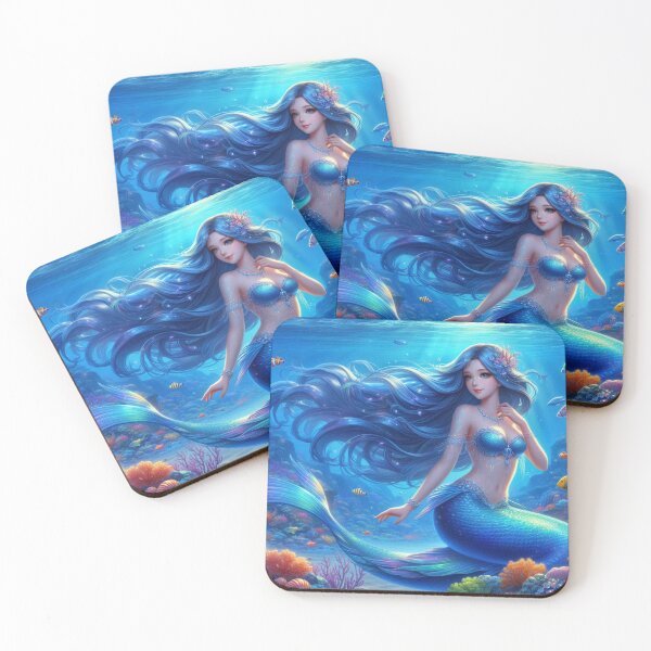 Item preview, Blue Mermaid designed and sold by kharatsuchita.