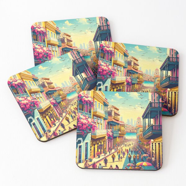 Artikelvorschau, Cartagena Kolumbien Vintage entworfen und verkauft von LoveLabDesign.