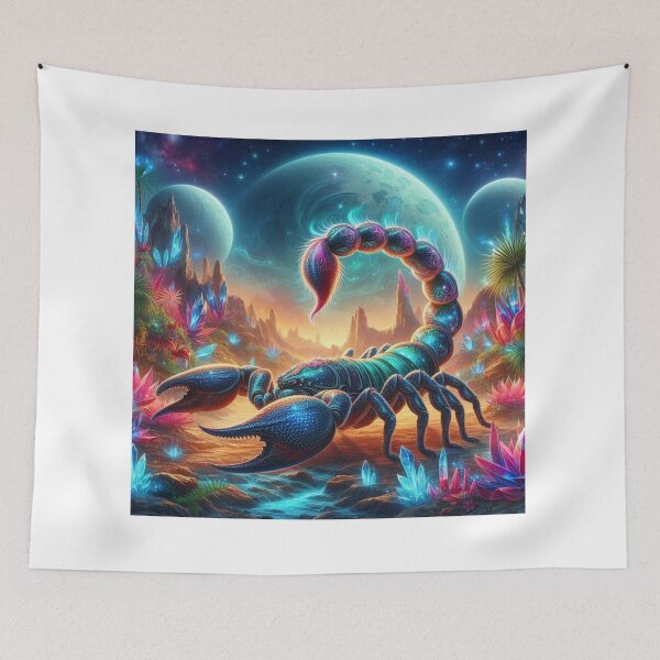 Item preview, Blue Scorpio in Space designed and sold by kharatsuchita.
