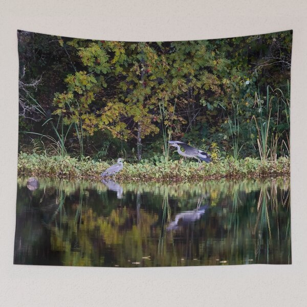 Item preview, We will meet under the rowan tree. Grey heron designed and sold by Jouko Lehto Photography.