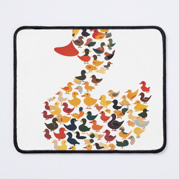 Item preview, Ducky Ducky Duck Made from Toy Ducks designed and sold by chi3-jp.