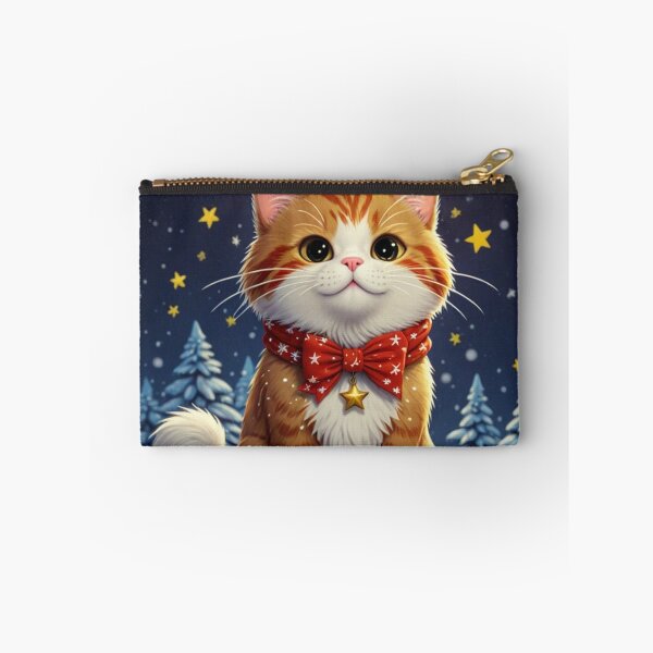 Item preview, Adorable Christmas Cat designed and sold by Venta Mix  JellycientArt.