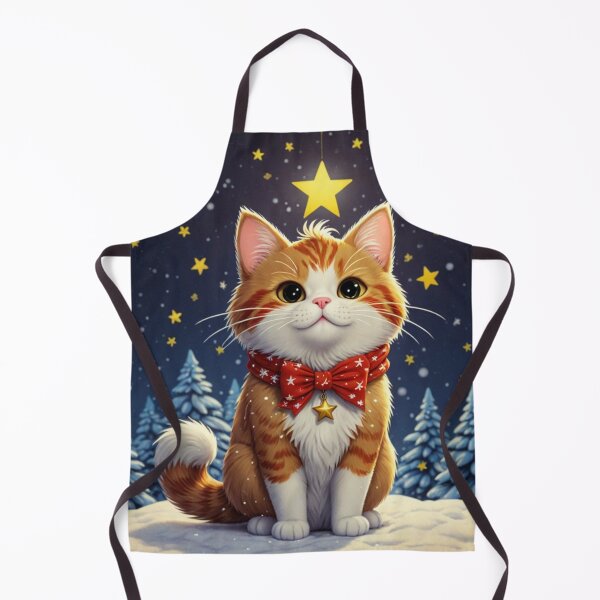 Item preview, Adorable Christmas Cat designed and sold by Venta Mix  JellycientArt.