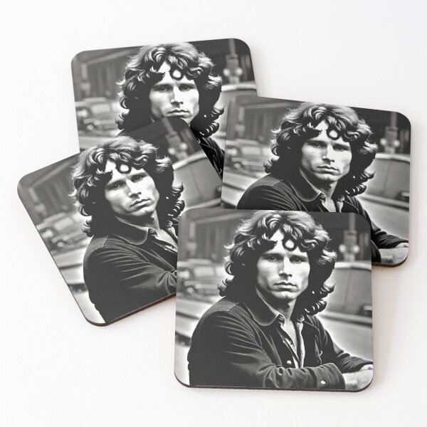 Item preview, Jim Morrison Black And White Art | TheAmericanPoet | The Doors Art designed and sold by TheAmericanPoet.