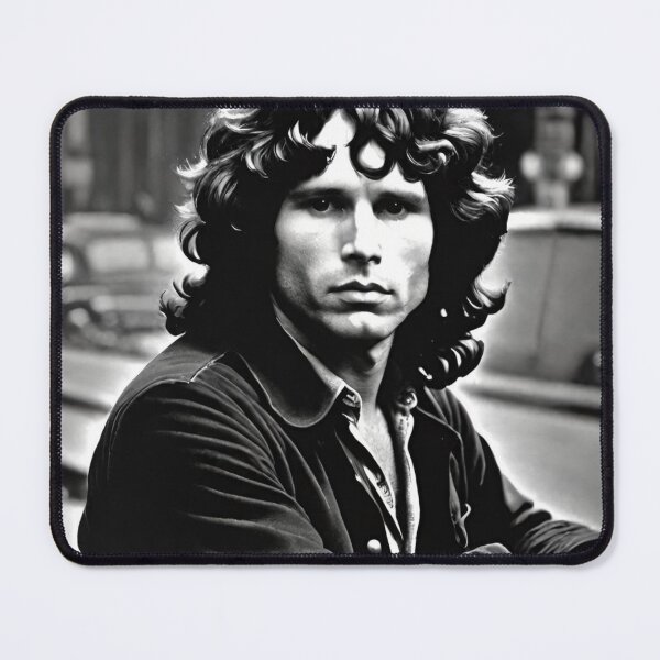 Item preview, Jim Morrison Black And White Art | TheAmericanPoet | The Doors Art designed and sold by TheAmericanPoet.
