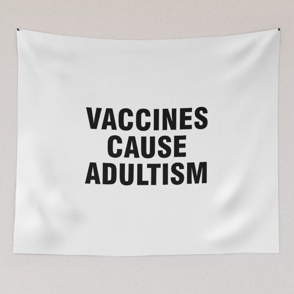 Item preview, Vaccines cause adultism designed and sold by allthetees.