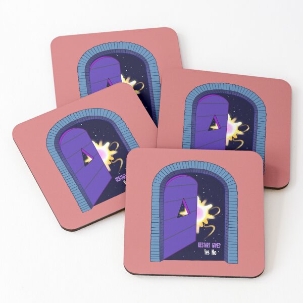 Item preview, Galactic Ethereal Retro Game Restart Portal  designed and sold by PinkAlienGirl.