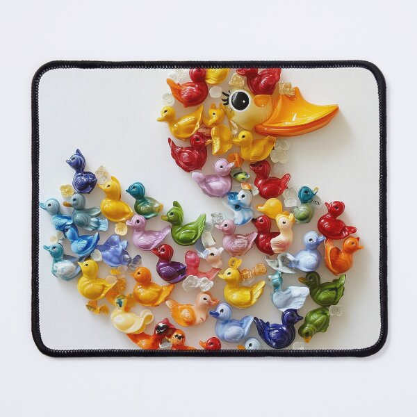Item preview, Ducky Ducky Duck Made from Glass Toy Ducks designed and sold by chi3-jp.