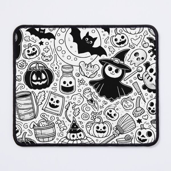 Item preview, Halloween Boo! Doodle designed and sold by Thai Vibe Studio.