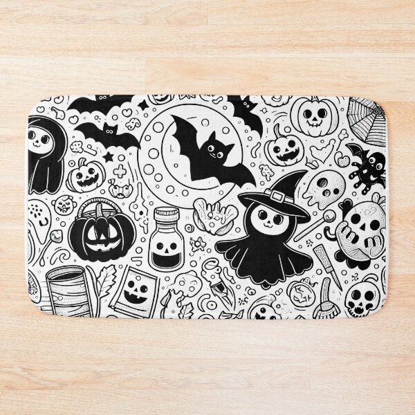 Item preview, Halloween Boo! Doodle designed and sold by Thai Vibe Studio.