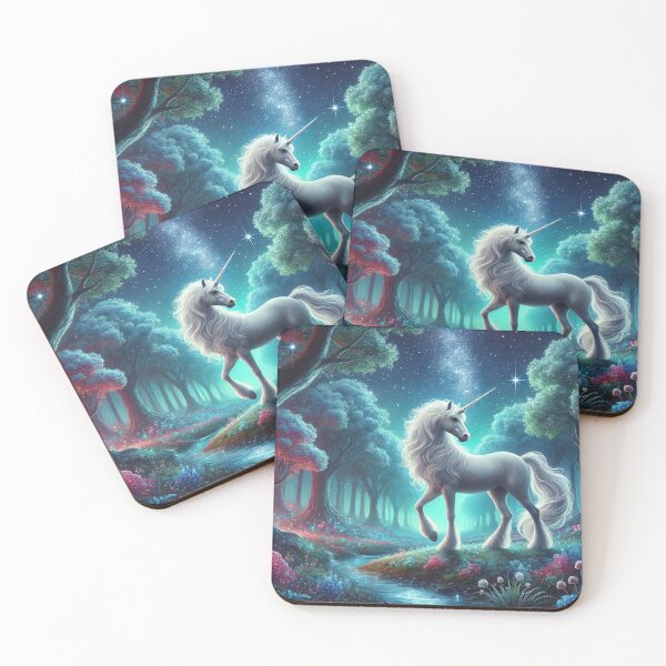Item preview, Enchanted Unicorn: Magic in the Mystical Forest designed and sold by aunins7.
