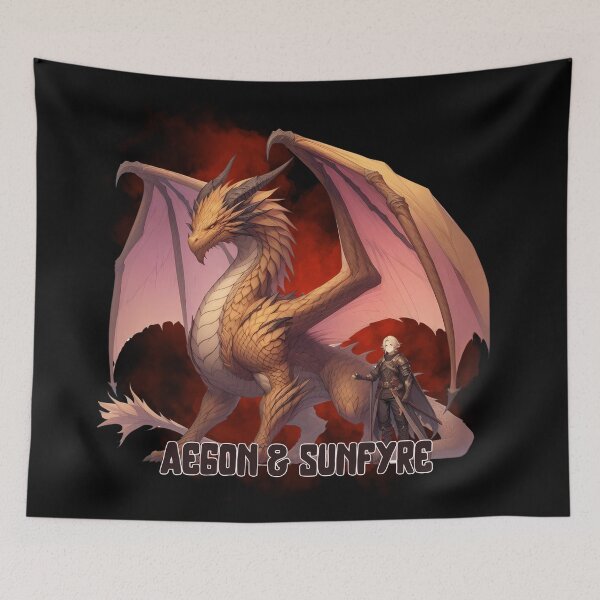 Item preview, Aegon Targaryen & Sunfyre Dragon designed and sold by Kormix.