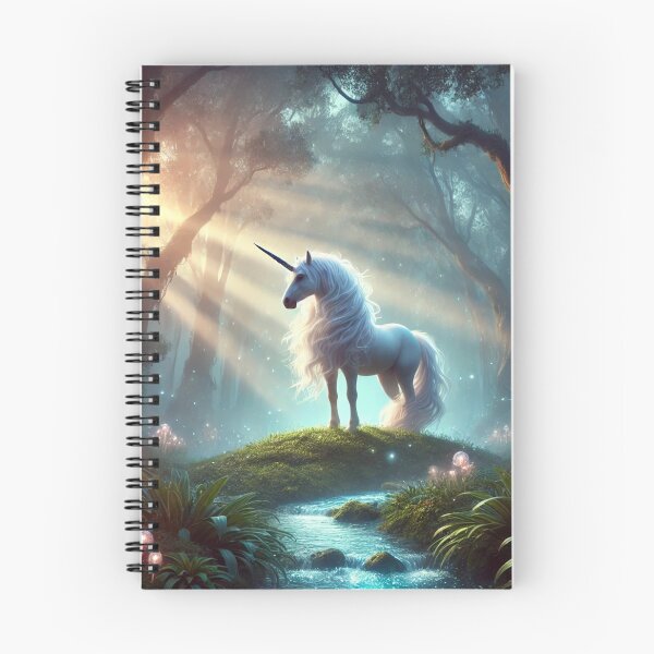 Item preview, Radiant Unicorn: Guardian of the Enchanted Forest designed and sold by aunins7.